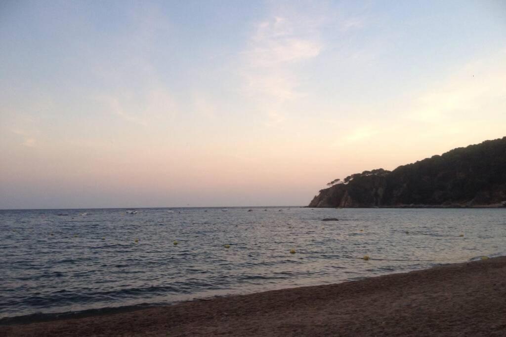 Casita Blanca Con Fibra Optica Y Piscina Cominutaria Villa Tossa de Mar Eksteriør billede