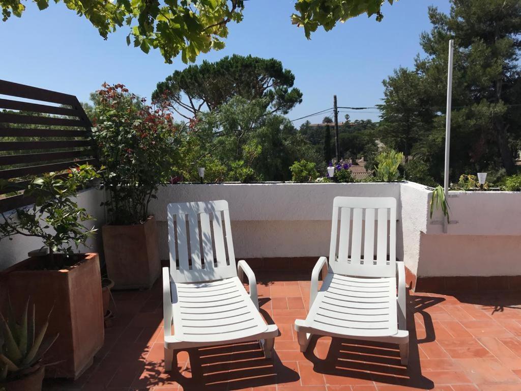 Casita Blanca Con Fibra Optica Y Piscina Cominutaria Villa Tossa de Mar Eksteriør billede